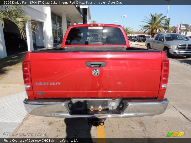 Inferno Red Crystal Pearl / Medium Slate Gray 2006 Dodge Ram 2500 ST Quad Cab