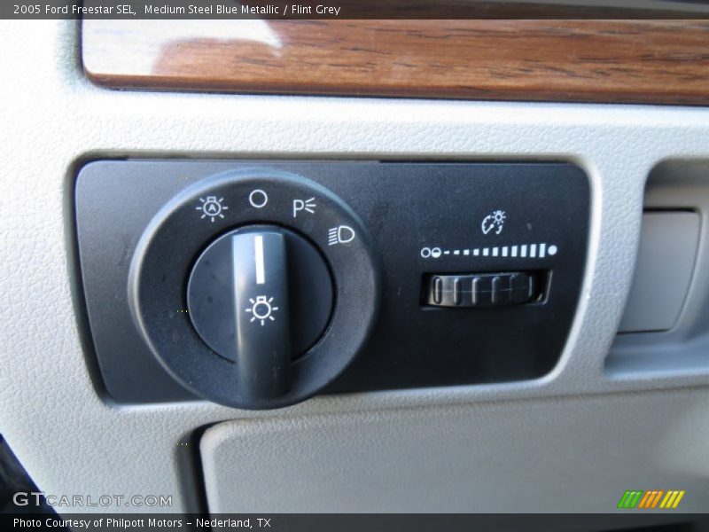 Medium Steel Blue Metallic / Flint Grey 2005 Ford Freestar SEL