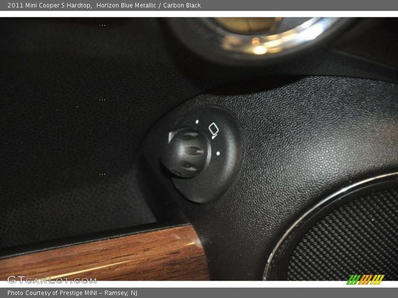 Horizon Blue Metallic / Carbon Black 2011 Mini Cooper S Hardtop
