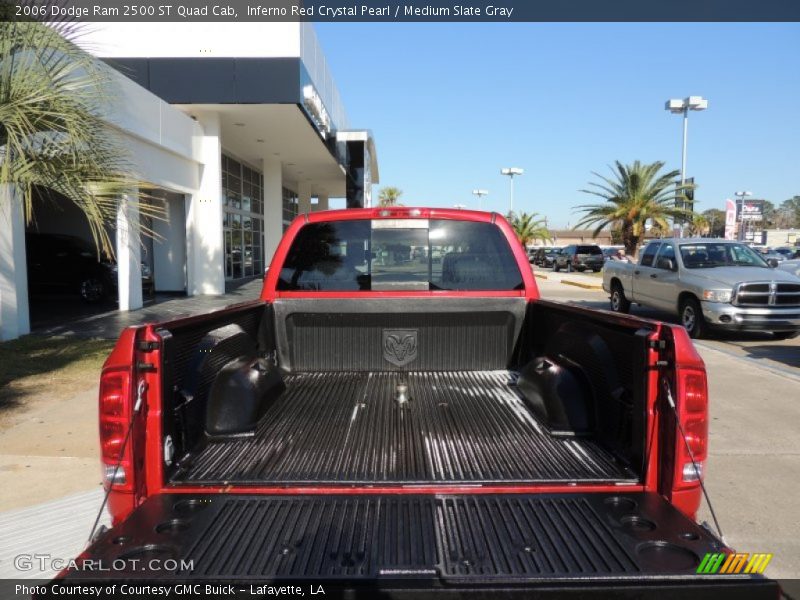Inferno Red Crystal Pearl / Medium Slate Gray 2006 Dodge Ram 2500 ST Quad Cab
