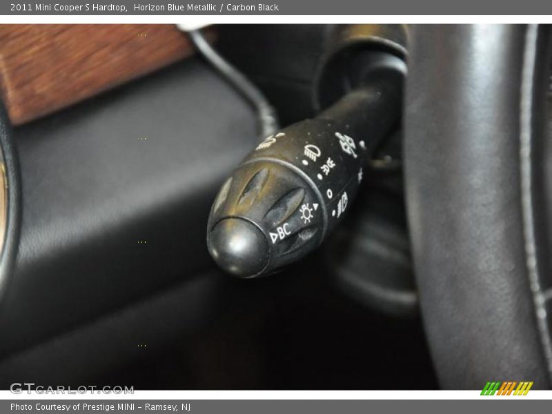 Horizon Blue Metallic / Carbon Black 2011 Mini Cooper S Hardtop