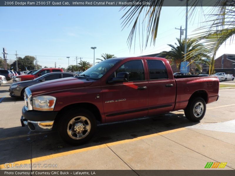 Inferno Red Crystal Pearl / Medium Slate Gray 2006 Dodge Ram 2500 ST Quad Cab
