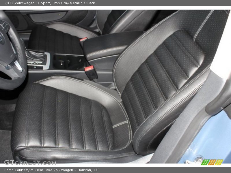 Iron Gray Metallic / Black 2013 Volkswagen CC Sport