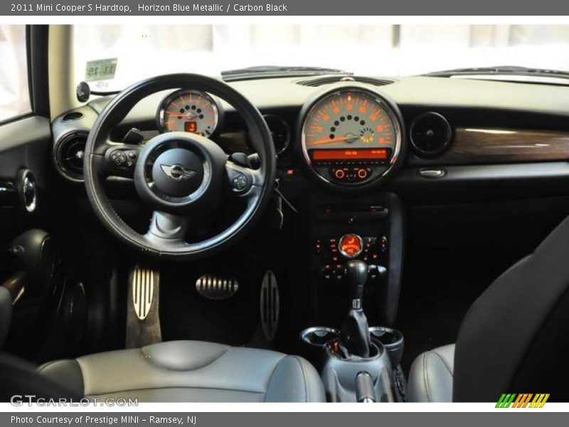 Horizon Blue Metallic / Carbon Black 2011 Mini Cooper S Hardtop