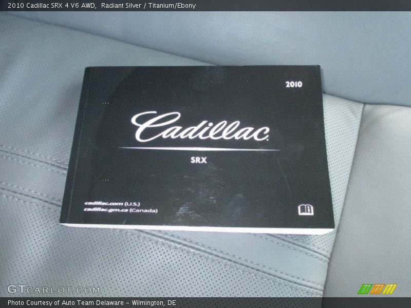 Radiant Silver / Titanium/Ebony 2010 Cadillac SRX 4 V6 AWD