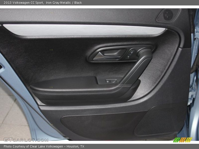 Iron Gray Metallic / Black 2013 Volkswagen CC Sport