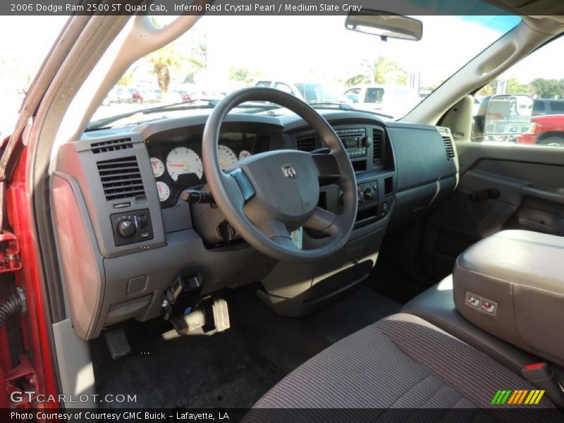 Inferno Red Crystal Pearl / Medium Slate Gray 2006 Dodge Ram 2500 ST Quad Cab