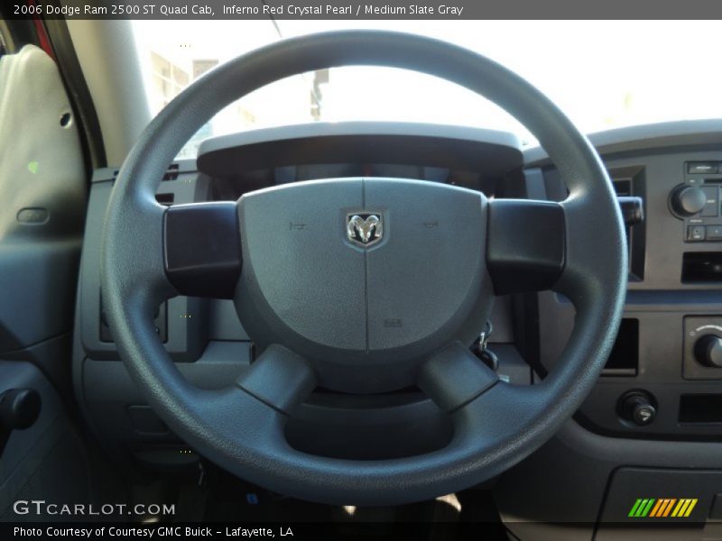 Inferno Red Crystal Pearl / Medium Slate Gray 2006 Dodge Ram 2500 ST Quad Cab
