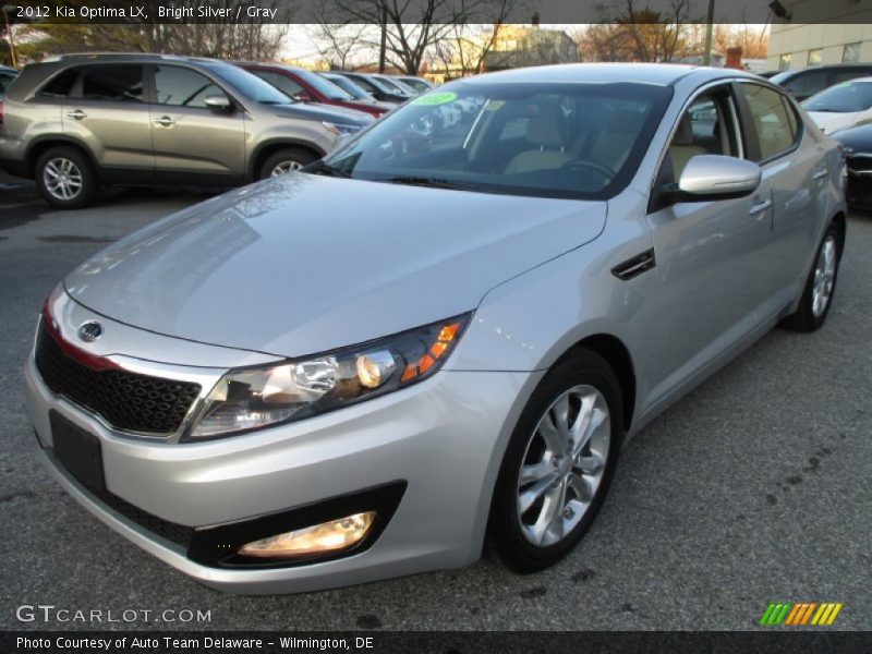 Bright Silver / Gray 2012 Kia Optima LX