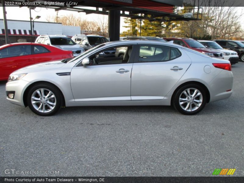 Bright Silver / Gray 2012 Kia Optima LX