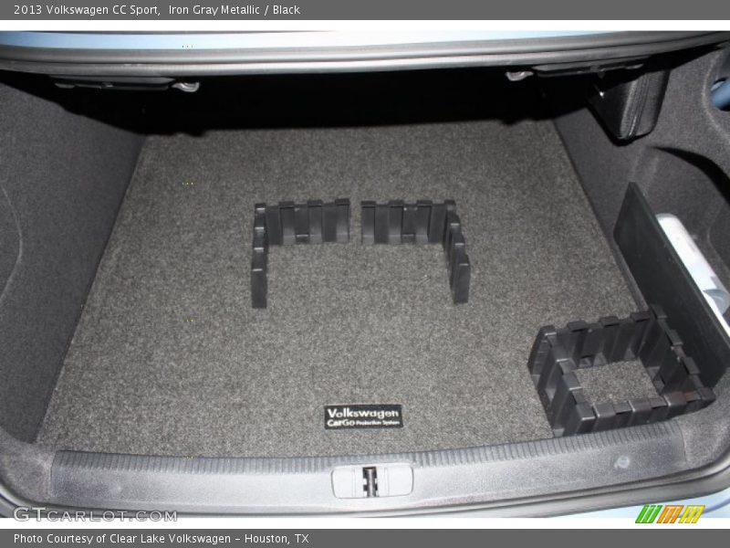 Iron Gray Metallic / Black 2013 Volkswagen CC Sport