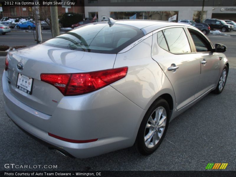 Bright Silver / Gray 2012 Kia Optima LX