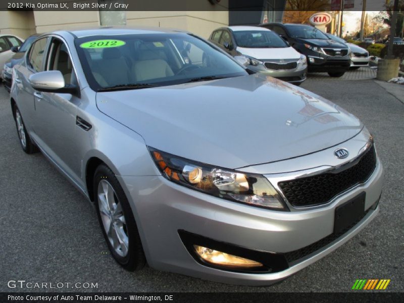 Bright Silver / Gray 2012 Kia Optima LX