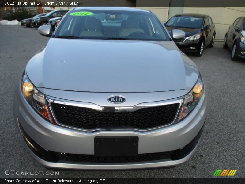 Bright Silver / Gray 2012 Kia Optima LX