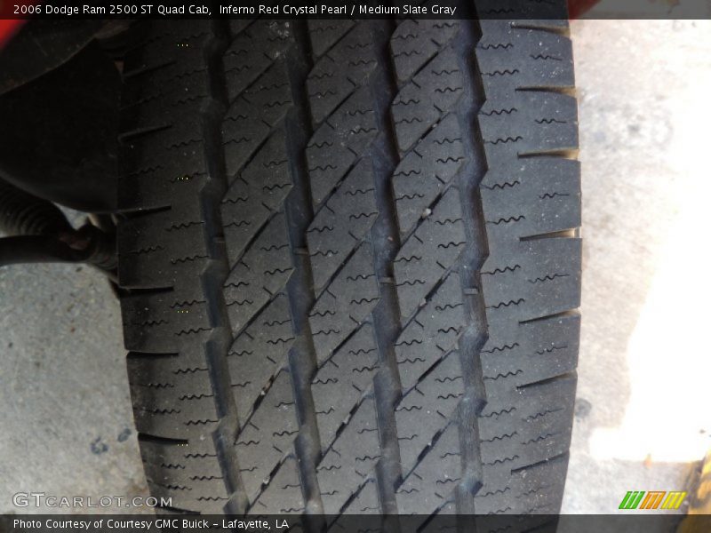 Inferno Red Crystal Pearl / Medium Slate Gray 2006 Dodge Ram 2500 ST Quad Cab