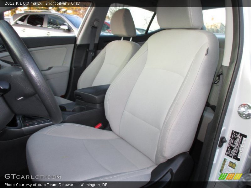 Bright Silver / Gray 2012 Kia Optima LX