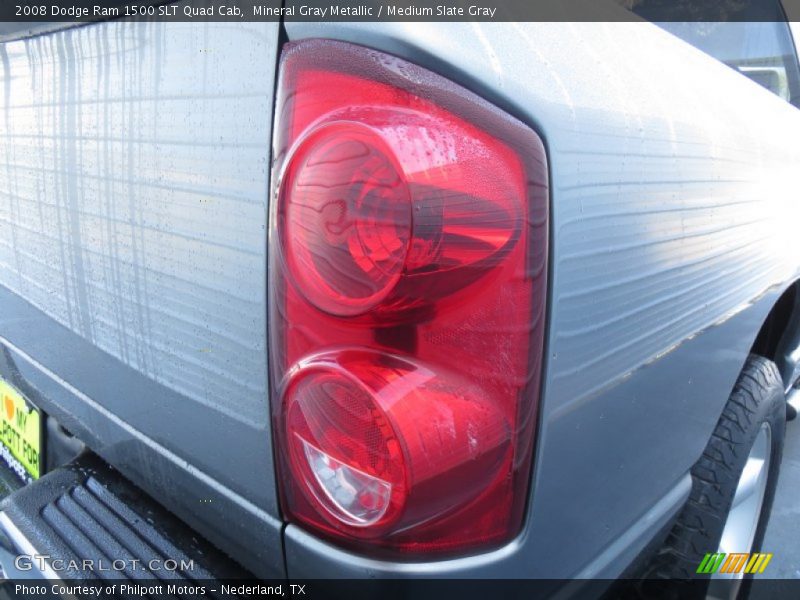 Mineral Gray Metallic / Medium Slate Gray 2008 Dodge Ram 1500 SLT Quad Cab