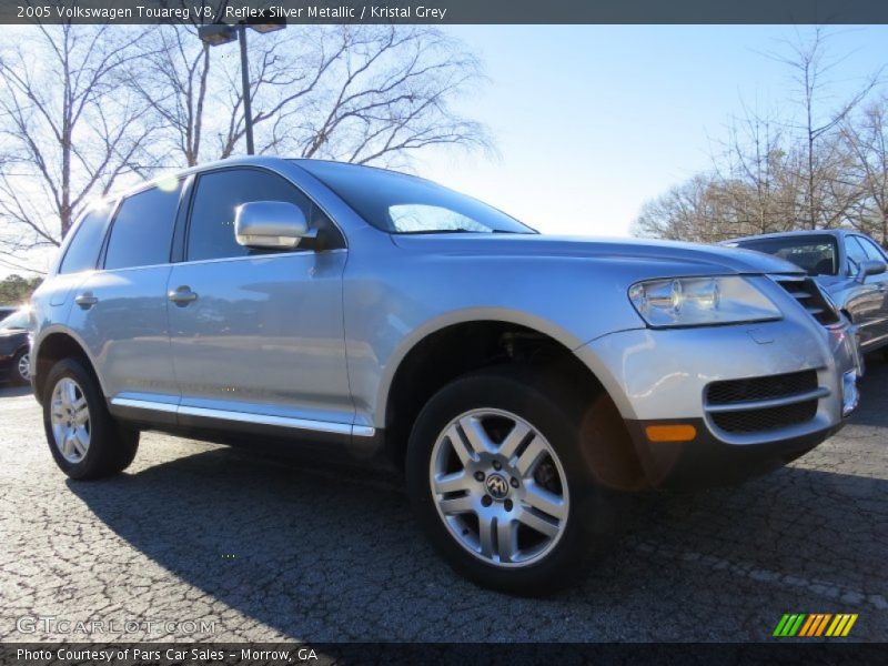 Reflex Silver Metallic / Kristal Grey 2005 Volkswagen Touareg V8