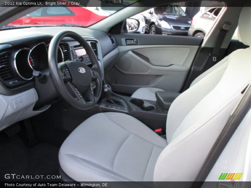 Bright Silver / Gray 2012 Kia Optima LX