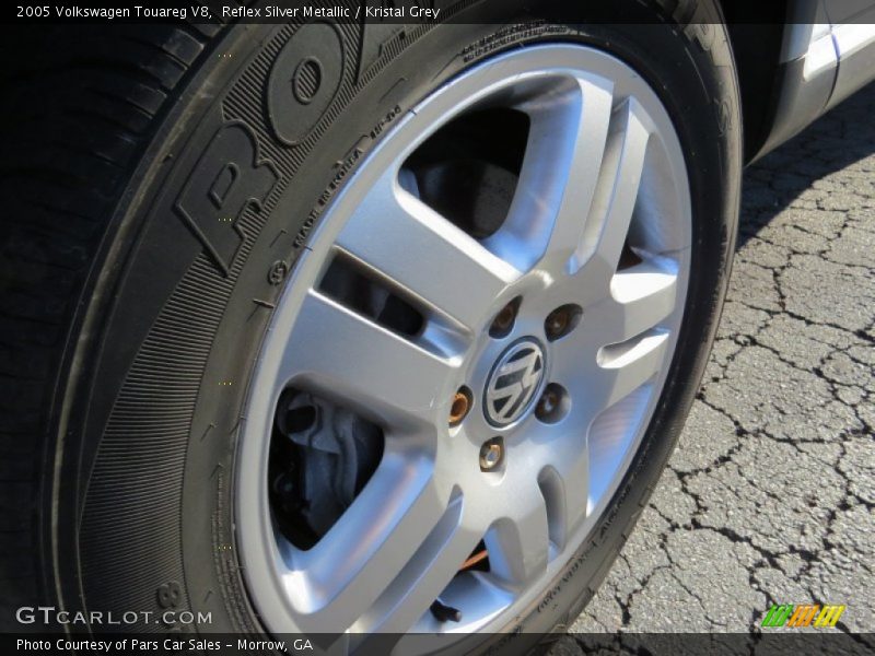 Reflex Silver Metallic / Kristal Grey 2005 Volkswagen Touareg V8