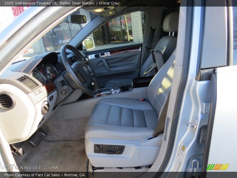 Reflex Silver Metallic / Kristal Grey 2005 Volkswagen Touareg V8