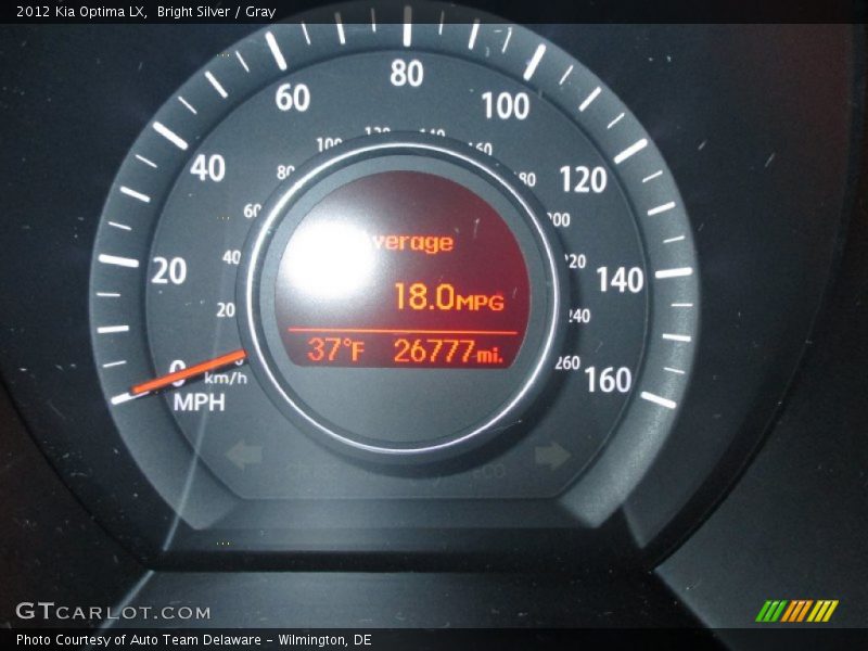 Bright Silver / Gray 2012 Kia Optima LX