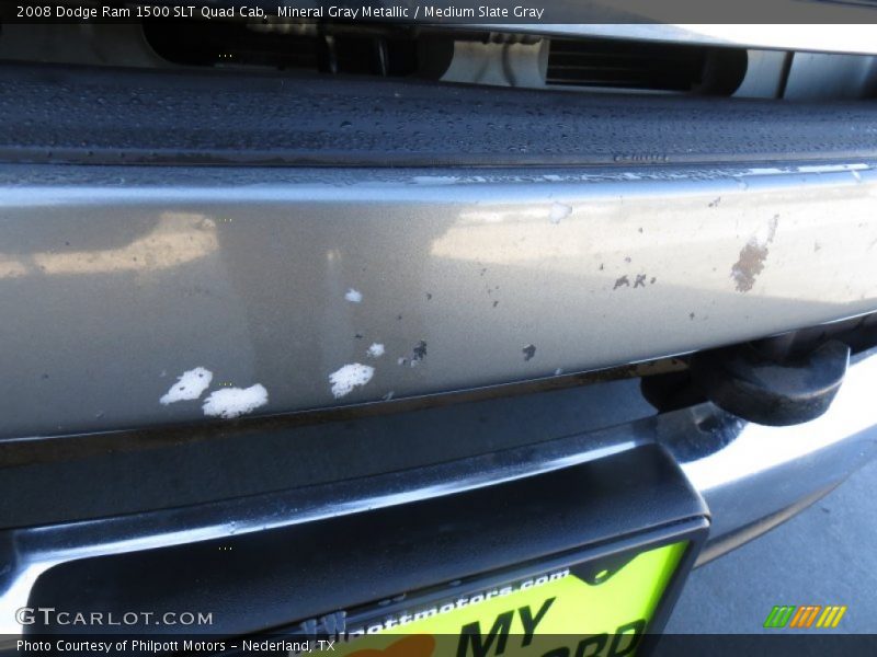 Mineral Gray Metallic / Medium Slate Gray 2008 Dodge Ram 1500 SLT Quad Cab