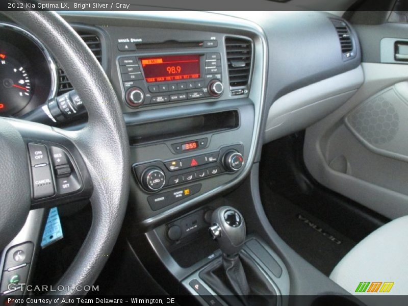 Bright Silver / Gray 2012 Kia Optima LX
