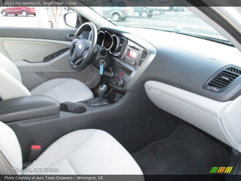 Bright Silver / Gray 2012 Kia Optima LX