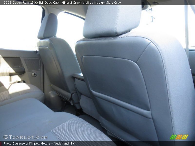 Mineral Gray Metallic / Medium Slate Gray 2008 Dodge Ram 1500 SLT Quad Cab