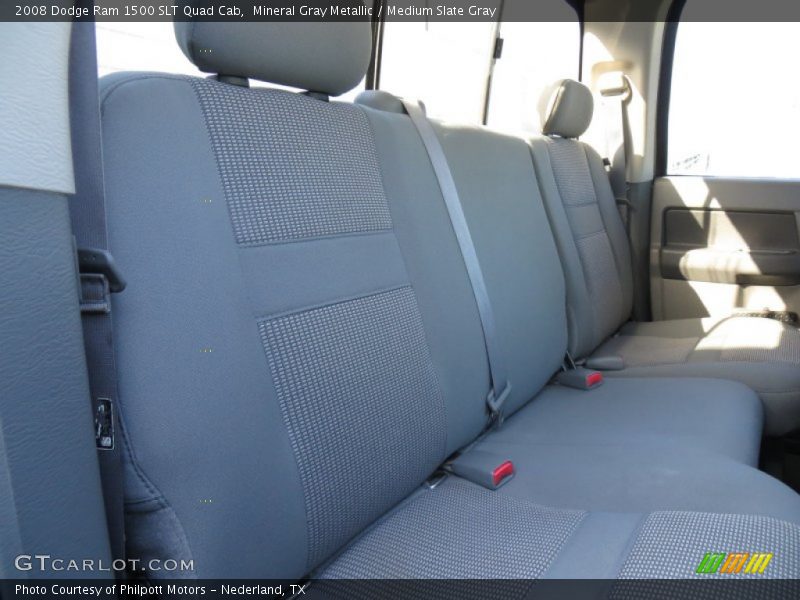 Mineral Gray Metallic / Medium Slate Gray 2008 Dodge Ram 1500 SLT Quad Cab