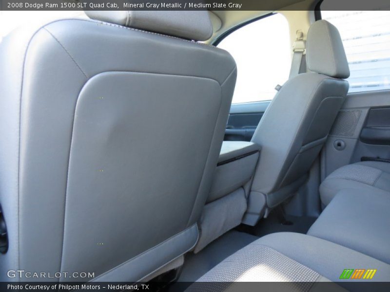 Mineral Gray Metallic / Medium Slate Gray 2008 Dodge Ram 1500 SLT Quad Cab