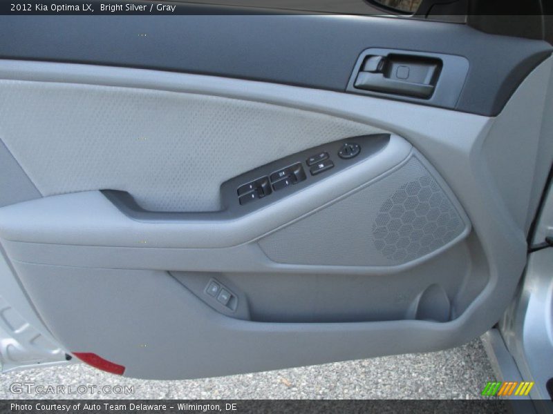 Bright Silver / Gray 2012 Kia Optima LX