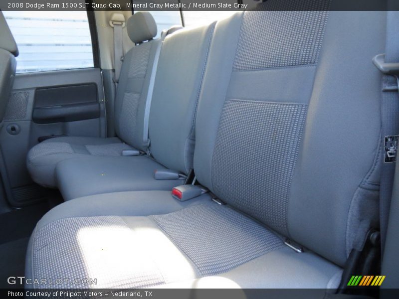 Mineral Gray Metallic / Medium Slate Gray 2008 Dodge Ram 1500 SLT Quad Cab