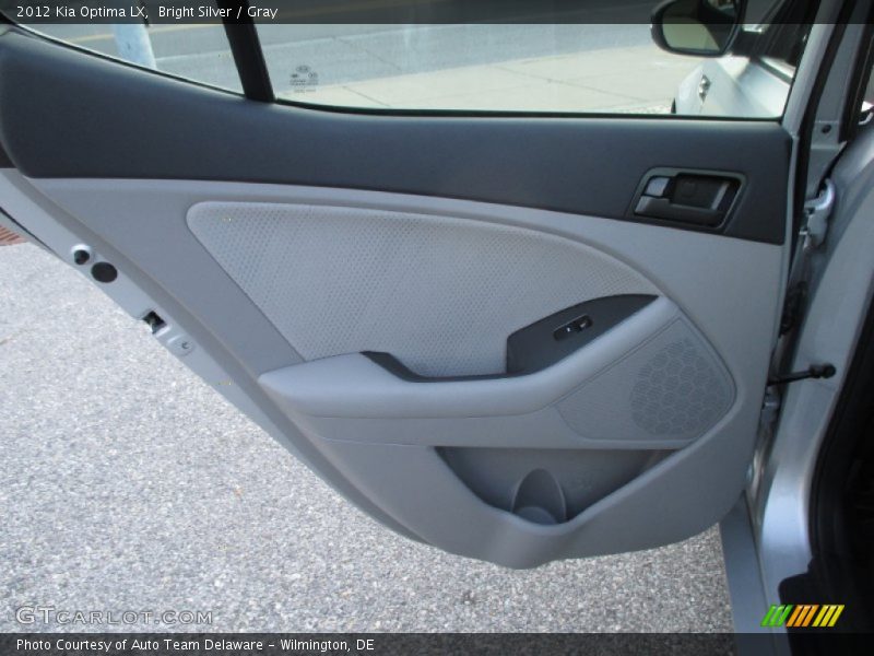 Bright Silver / Gray 2012 Kia Optima LX
