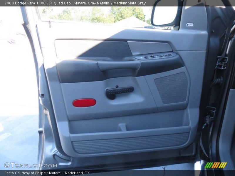 Mineral Gray Metallic / Medium Slate Gray 2008 Dodge Ram 1500 SLT Quad Cab
