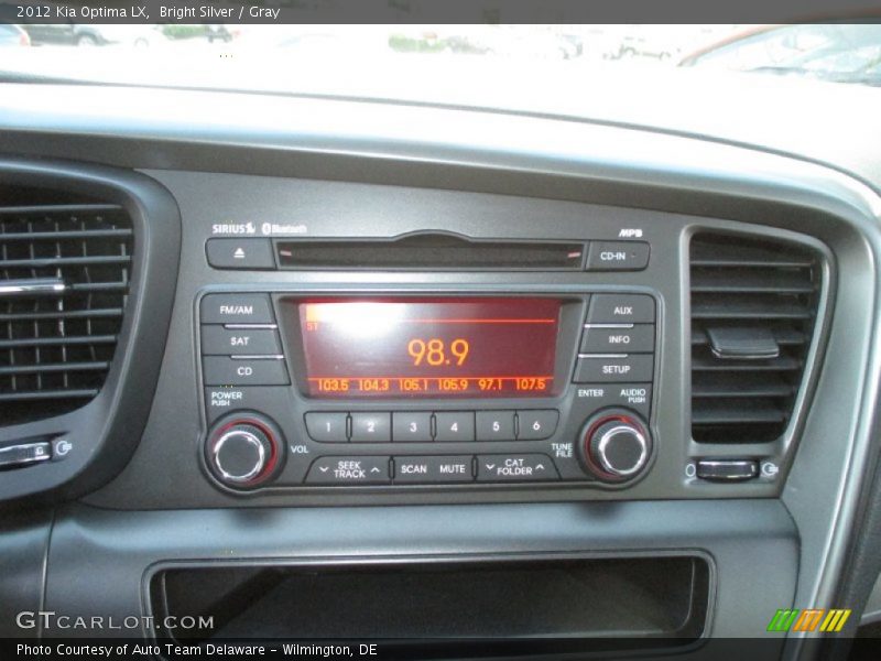 Bright Silver / Gray 2012 Kia Optima LX