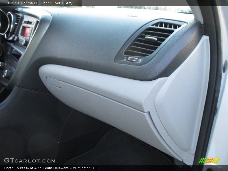 Bright Silver / Gray 2012 Kia Optima LX
