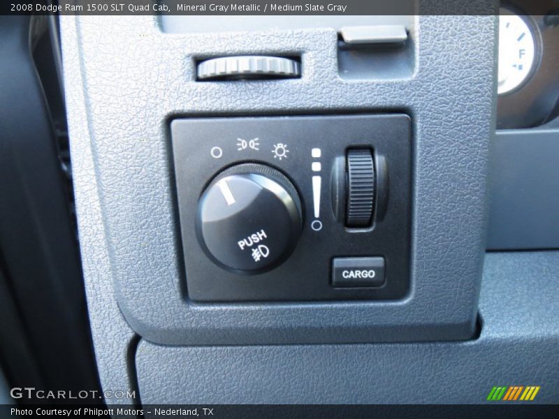 Mineral Gray Metallic / Medium Slate Gray 2008 Dodge Ram 1500 SLT Quad Cab