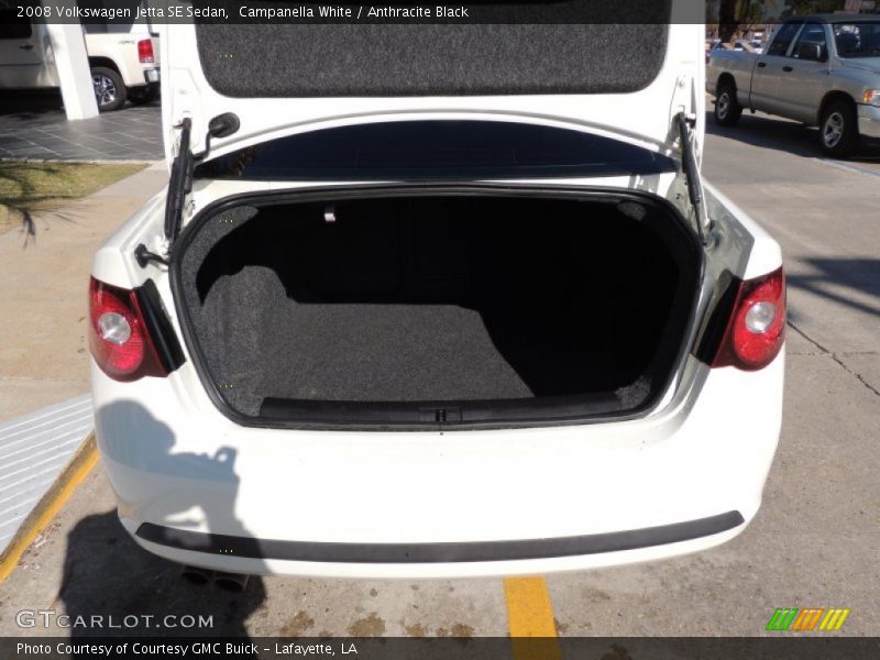 Campanella White / Anthracite Black 2008 Volkswagen Jetta SE Sedan