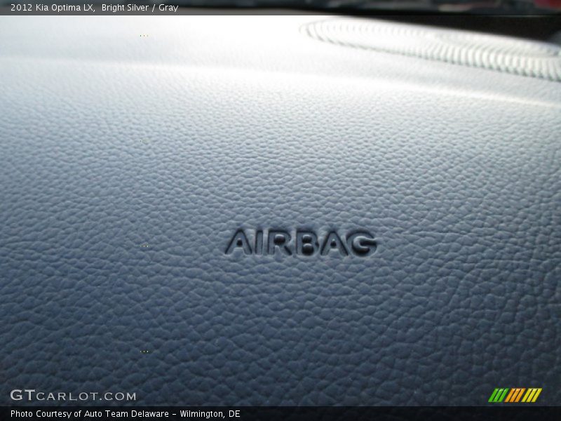 Bright Silver / Gray 2012 Kia Optima LX