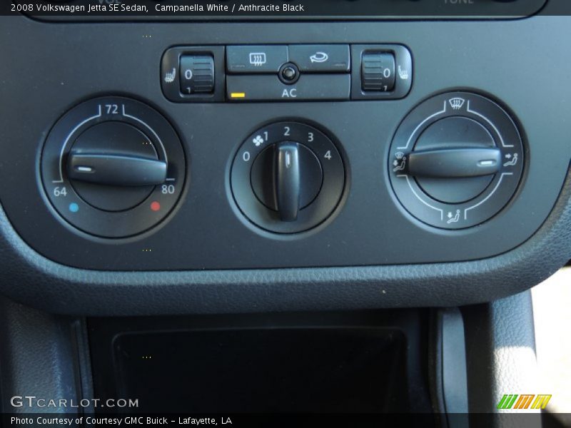 Campanella White / Anthracite Black 2008 Volkswagen Jetta SE Sedan