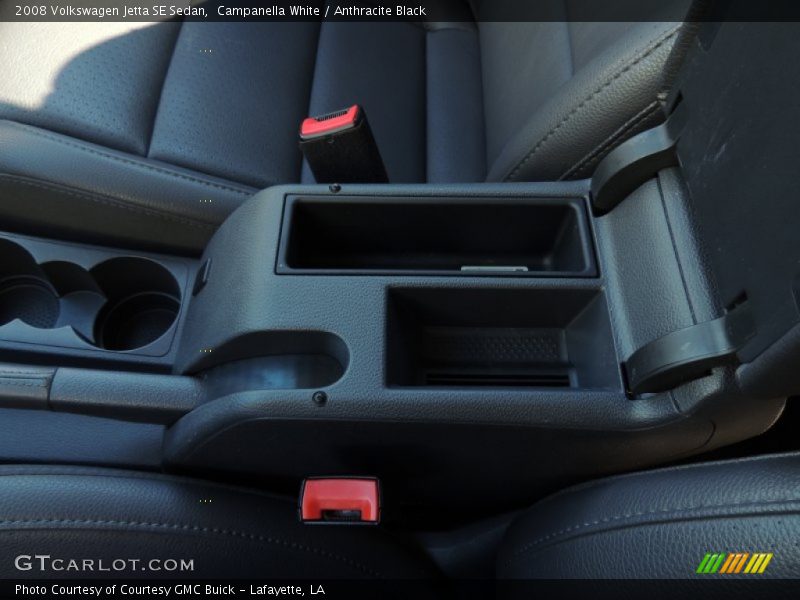 Campanella White / Anthracite Black 2008 Volkswagen Jetta SE Sedan
