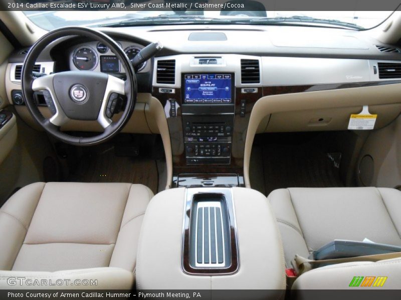 Dashboard of 2014 Escalade ESV Luxury AWD