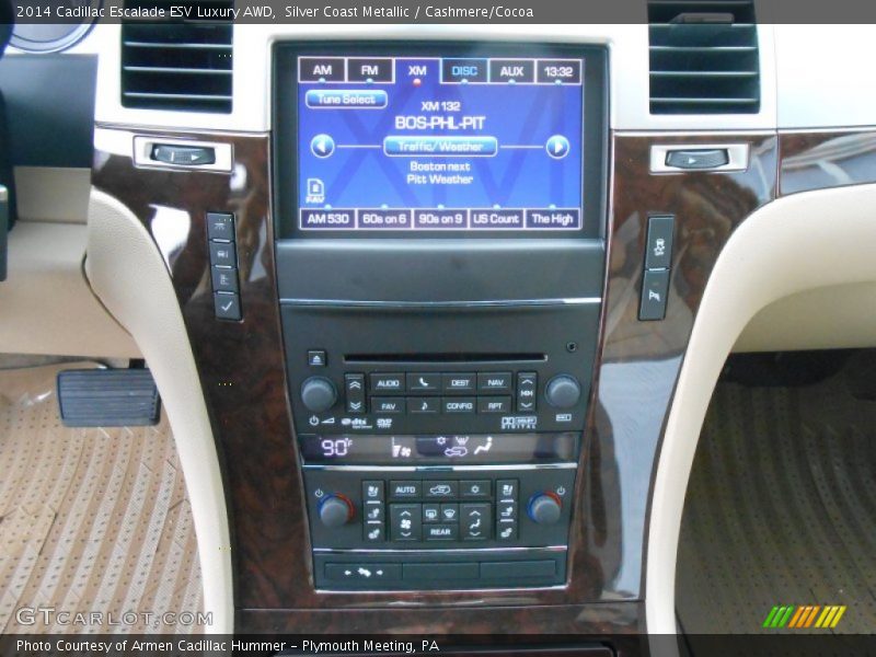Controls of 2014 Escalade ESV Luxury AWD