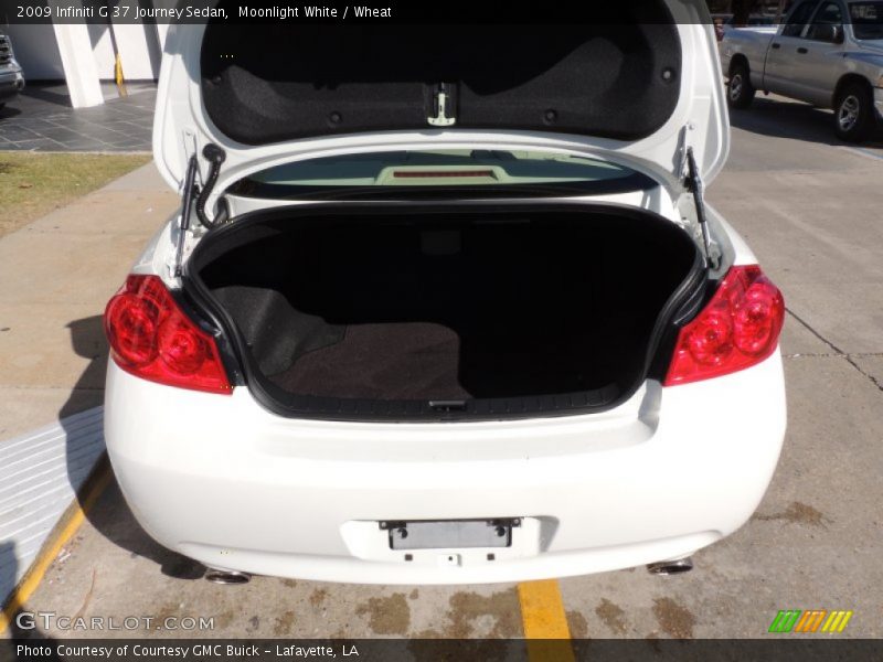 Moonlight White / Wheat 2009 Infiniti G 37 Journey Sedan