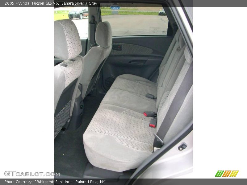 Sahara Silver / Gray 2005 Hyundai Tucson GLS V6