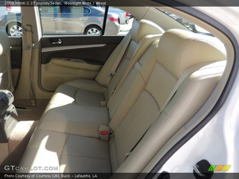 Moonlight White / Wheat 2009 Infiniti G 37 Journey Sedan