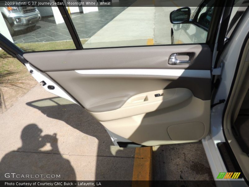 Moonlight White / Wheat 2009 Infiniti G 37 Journey Sedan