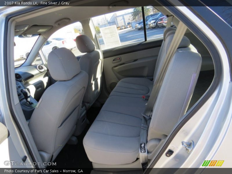 Fine Silver / Gray 2007 Kia Rondo LX
